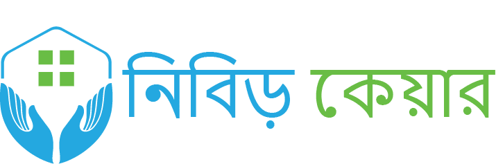 nibir care company logo in bangla